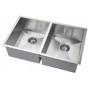 Fernando 32" Stainless Steel Undermount Double Kitchen Sink