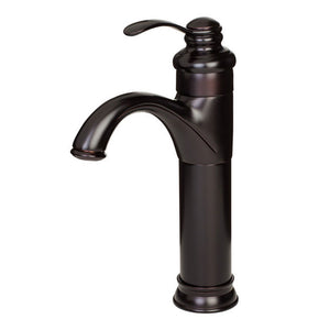 Lavatory Faucet Single- Handle Oil Rub Bronze