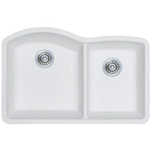 Load image into Gallery viewer, Annette 32&quot; Granite Composite Undermount Double Kitchen Sink

