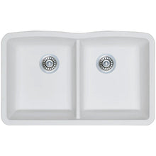 Load image into Gallery viewer, Enid 32&quot; Granite Composite Undermount Double Kitchen Sink

