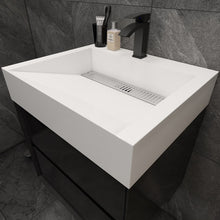 Load image into Gallery viewer, Max 24&quot; Wall Mounted Vanity With Acrylic Sink
