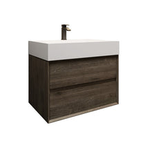 Load image into Gallery viewer, Max 30&quot; Wall Mounted Vanity With Acrylic Sink
