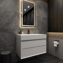 Load image into Gallery viewer, Max 36&quot; Wall Mounted Vanity With Acrylic Sink
