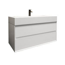Load image into Gallery viewer, Max 42&quot; Wall Mounted Vanity With Acrylic Sink
