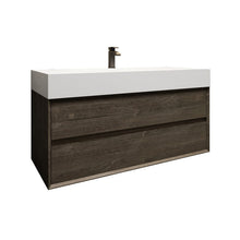 Load image into Gallery viewer, Max 48&quot; Wall Mounted Vanity With Acrylic Sink
