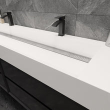 Load image into Gallery viewer, Max 72&quot; Wall Mounted Vanity With Acrylic Sink/Double Faucet Holes
