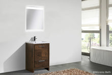 Load image into Gallery viewer, Dolce 24&quot; Freestanding Vanity With Single Reinforced Acrylic Sink
