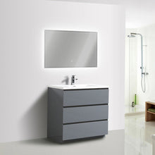 Load image into Gallery viewer, Angeles 36&quot; Freestanding Vanity With Reinforced Acrylic Sink
