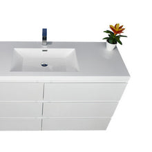 Load image into Gallery viewer, Angeles 60&quot; Freestanding Vanity With Acrylic Sink
