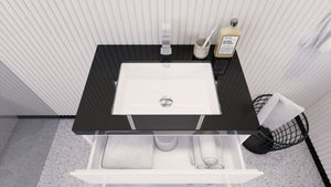 Stanley 30" Freestanding Vanity With Reinforced Acrylic Sink