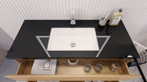 Stanley 48" Freestanding Vanity With Reinforced Acrylic Sink