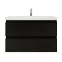 Load image into Gallery viewer, Bohemia Lina 36&quot; Wall Mounted Vanity With Reinforced Acrylic Sink
