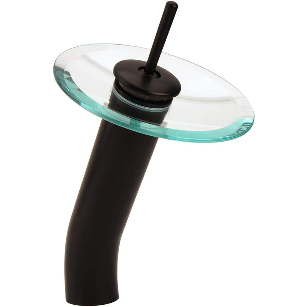 Single Handle Vessel Faucet Glass