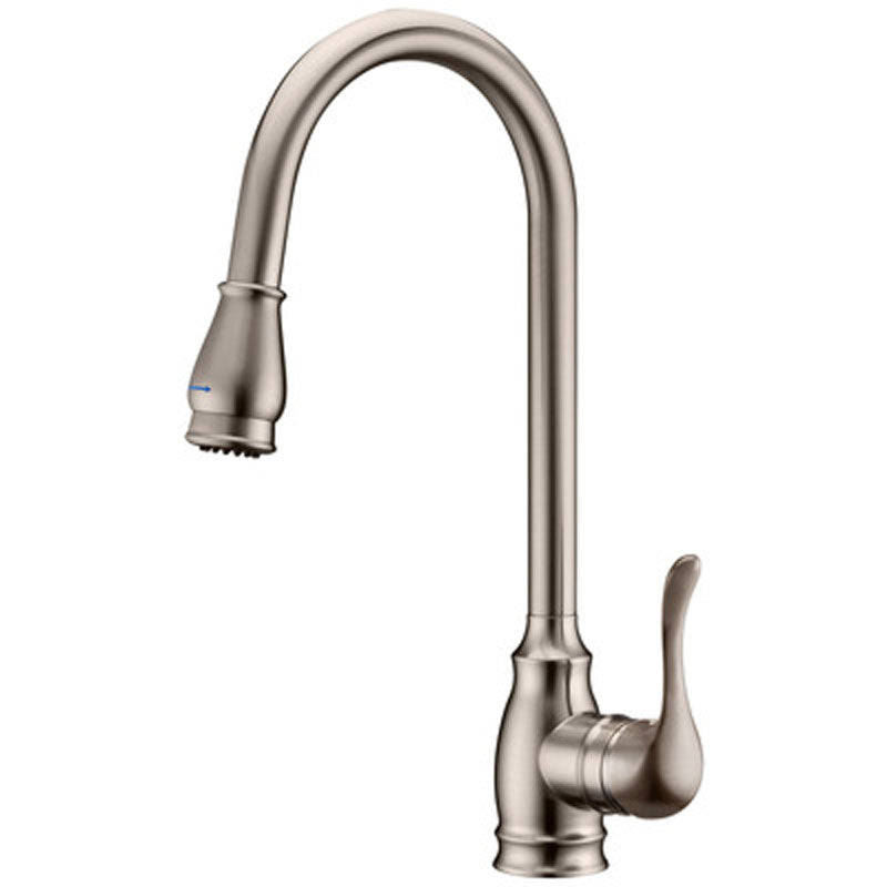Vida Pull-Out Kitchen Faucet Brushed Nickel