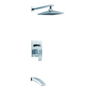 Levon Single-Handle Spray Tub and Shower Faucet with Valve