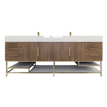 Load image into Gallery viewer, Bethany 84&quot; Freestanding Vanity With Reinforced Acrylic Sink
