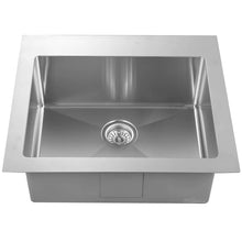 Load image into Gallery viewer, Mandy 25&quot; Stainless Steel Top Mount Kitchen Sink

