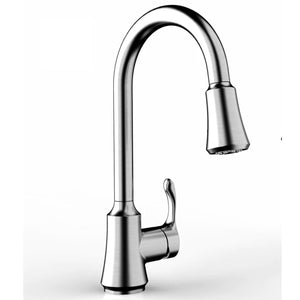 Mamie Stainless Steel Pull-Down Kitchen Faucet