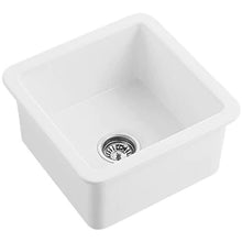 Load image into Gallery viewer, Mose 18&quot; Fireclay Undermount Bar Sink
