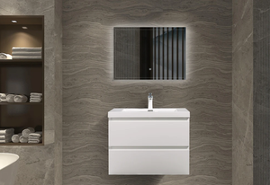 Angel 30" Wall Mounted Vanity With A Integrated Sink