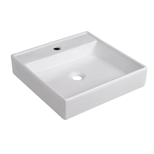 Hadassah Vitreous China Vessel Bathroom Sink