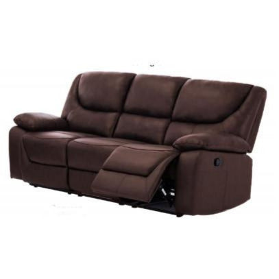 Xaviar 3-Pieces TOP Grain Leather Recliner Sofa Set