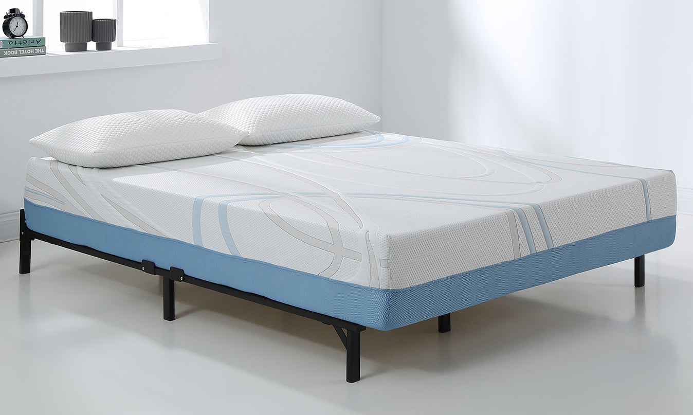 12-Inch CharcoGel Cool Gel and Charcoal Infused Memory Foam Mattress