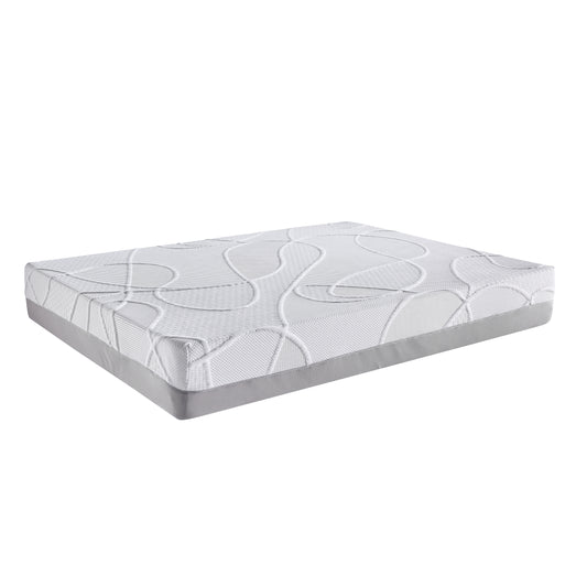 12-Inch HerbaCoal Green Tea and Charcoal Infused Memory Foam Mattress