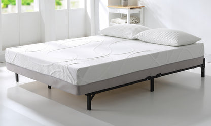 12-Inch HerbaCoal Green Tea and Charcoal Infused Memory Foam Mattress