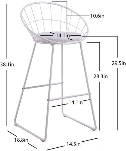 ACBS37 Metal Barstool 2 Per Box