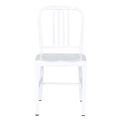 D-009 Metal Dining Chair With Back 2 Piece