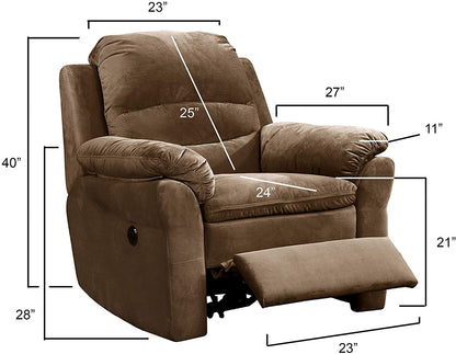 Felix Vibrating Power Reclining Chair With USB Port