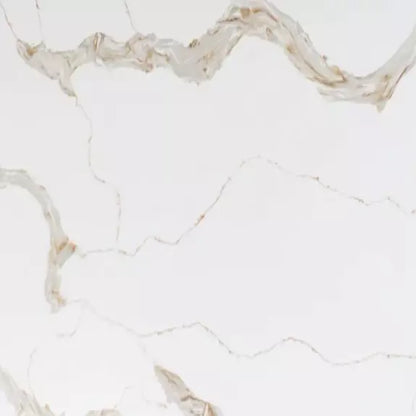 LX-Calacatta Gold Quartz Slab