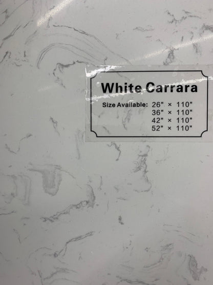 LX-White Carrara Engineered Marble Slab