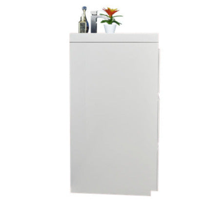 Angeles 60" Freestanding Bathroom Vanity with Reinforced Acrylic Integrated Sink Top