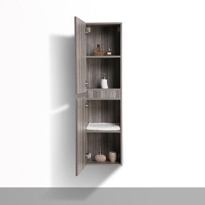 Bohemia Lina 16" Wall Mounted Linen Storage Cabinet