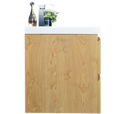 Bohemia Lina 30" Wall Mounted Bathroom Vanity with Reinforced Acrylic Integrated Sink Top