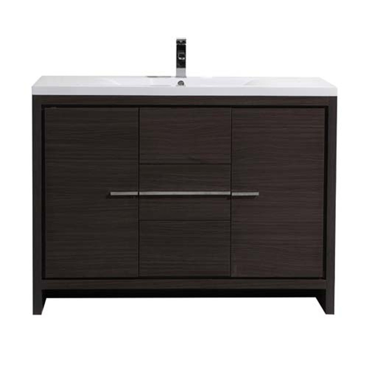 Dolce 48" Freestanding Bathroom Vanity with Reinforced Acrylic Integrated Sink Top