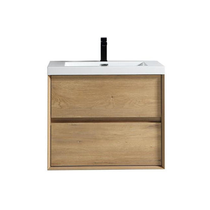 Kingdee 36" Wall Mounted Bathroom Vanity with Reinforced Acrylic Integrated Sink Top