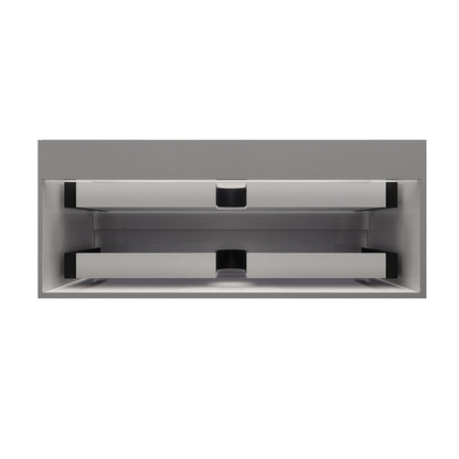 Max 48" Wall Mounted Bathroom Vanity with Reinforced Acrylic Integrated Sink Top