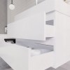 Monterey 36" Wall Mounted Bathroom Vanity with Reinforced Acrylic Integrated Sink Top