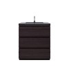 Stanley 30" Freestanding Bathroom Vanity with Reinforced Acrylic Integrated Sink Top