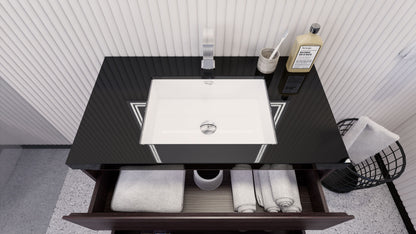 Stanley 36" Freestanding Bathroom Vanity with Reinforced Acrylic Integrated Sink Top