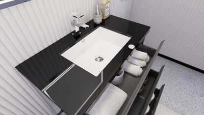 Stanley 36" Freestanding Bathroom Vanity with Reinforced Acrylic Integrated Sink Top
