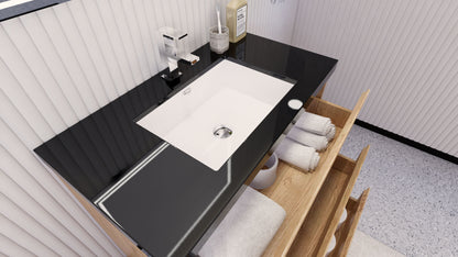 Stanley 36" Freestanding Bathroom Vanity with Reinforced Acrylic Integrated Sink Top
