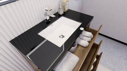 Stanley 36" Freestanding Bathroom Vanity with Reinforced Acrylic Integrated Sink Top