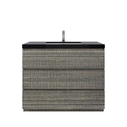 Stanley 42" Freestanding Bathroom Vanity with Reinforced Acrylic Integrated Sink Top