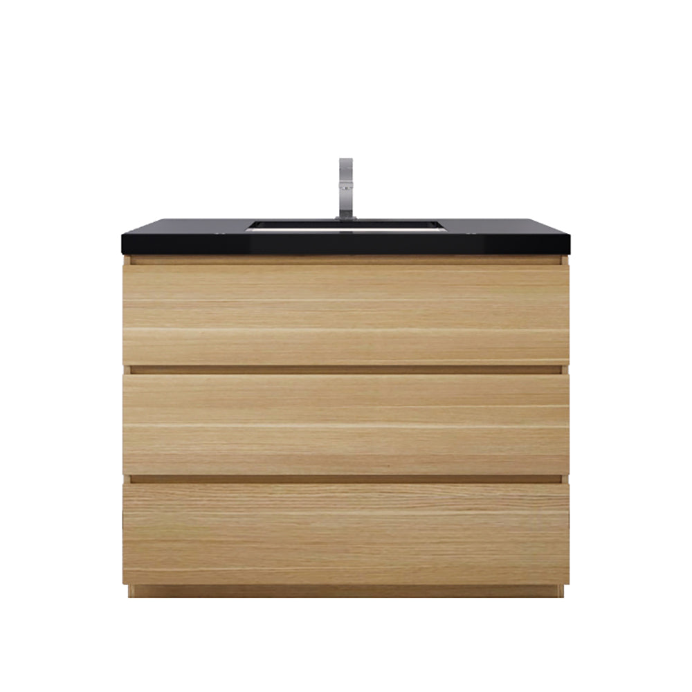 Stanley 42" Freestanding Bathroom Vanity with Reinforced Acrylic Integrated Sink Top