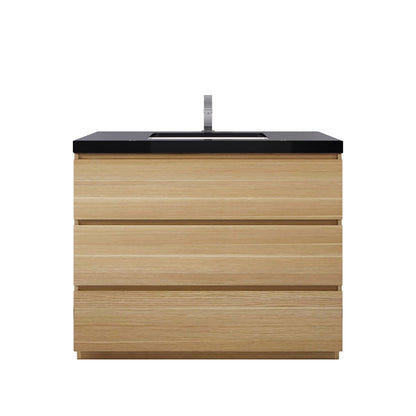 Stanley 42" Freestanding Bathroom Vanity with Reinforced Acrylic Integrated Sink Top