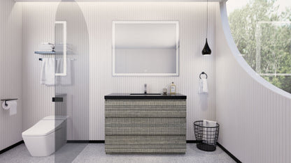 Stanley 48" Freestanding Bathroom Vanity with Reinforced Acrylic Integrated Sink Top